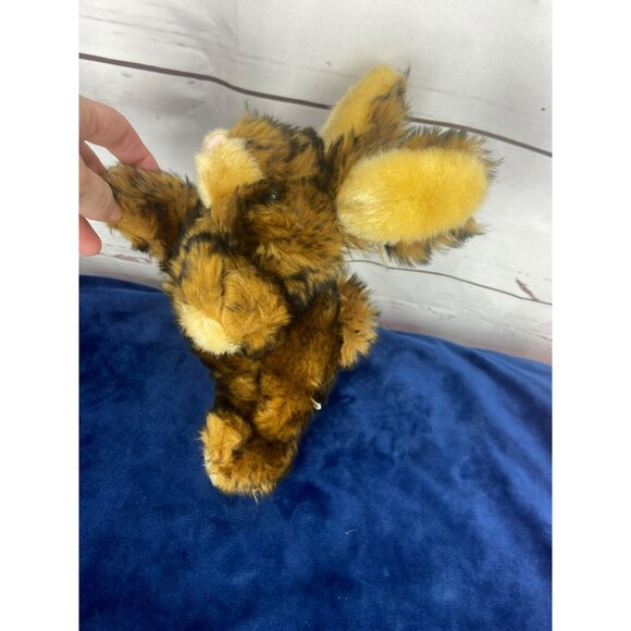 Dan Dee Collectors Choice Brown‎ Fluffy  Bunny Rabbit Sz 7” Stuffed Animal Plush - Picture 2 of 6